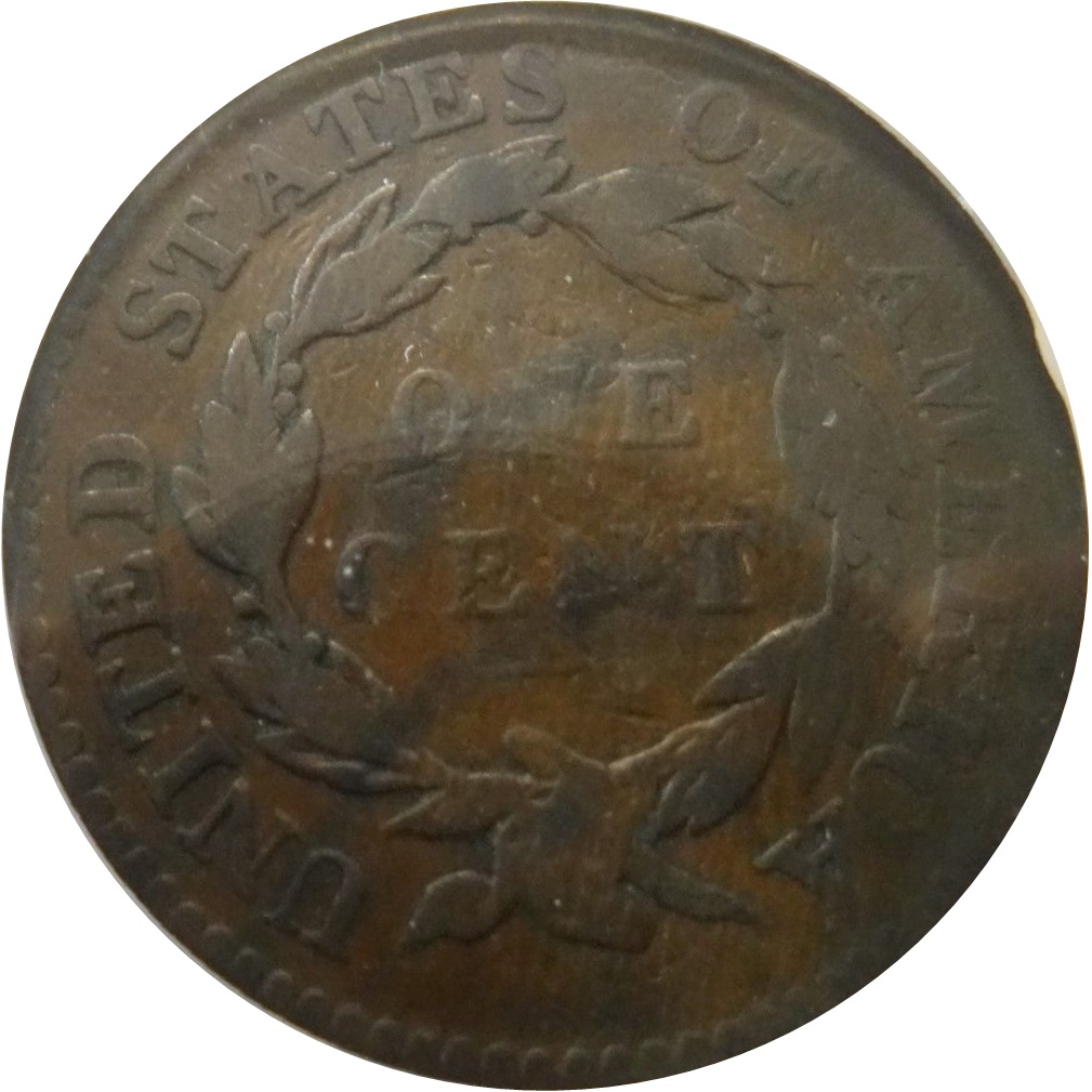 1821-Coronet-Large-Cent-#2